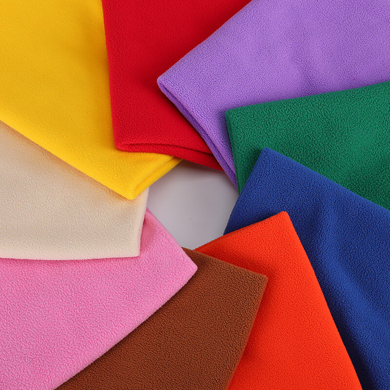 360g Polyester Knit Polar Fleece Fabric for Jacket Wholesale Supplier 6
